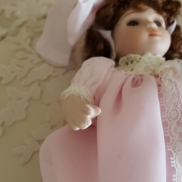 Kid's Porcelain Collector Doll - Picture 6 of 8